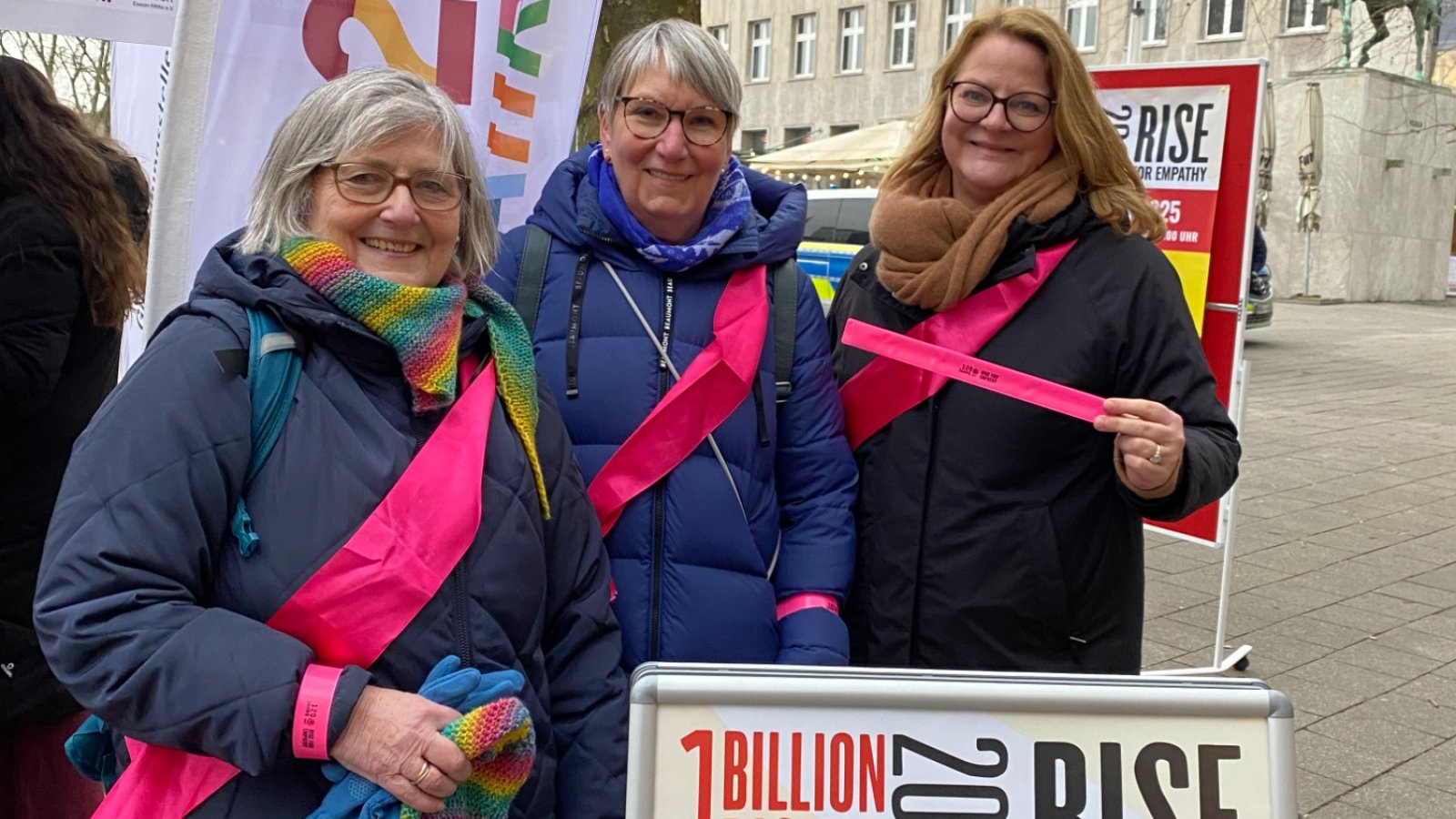 v.l.n.r. Heike Adrian, Gabriele Schneider, Christina Paszteljak