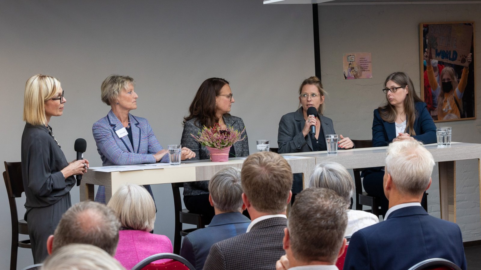 Podium der 120 Jahre SkF Veranstaltung
