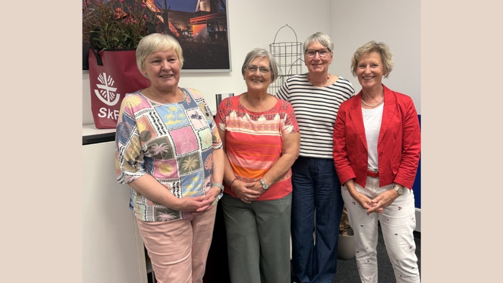 v.i.n.r: Beate Henkel, Heike Adrian, Gabriele Schneider, Ute Ducrée