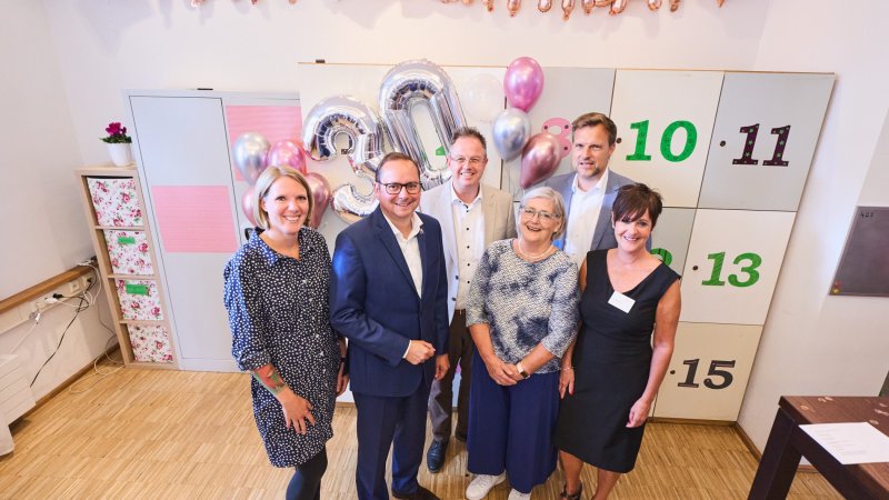 Motiv zum Thema: 30 Jahre Café Schließfach 