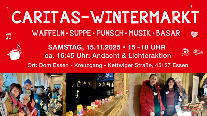 Motiv zum Thema: Caritas Wintermarkt 