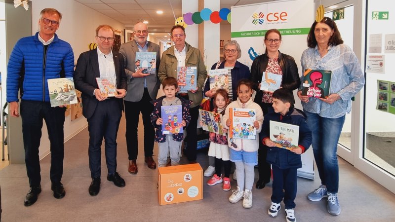 Motiv zum Thema: Leseboxen für die Caritas-SkF-Essen Kitas
