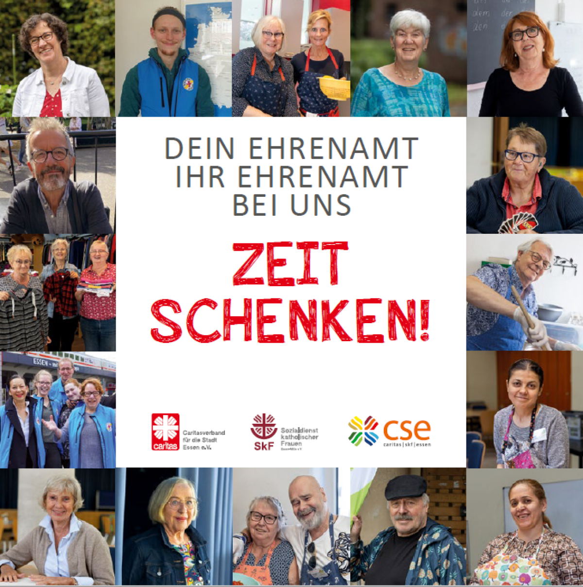 Titelbild der Broschüre zum Thema Ehrenamt